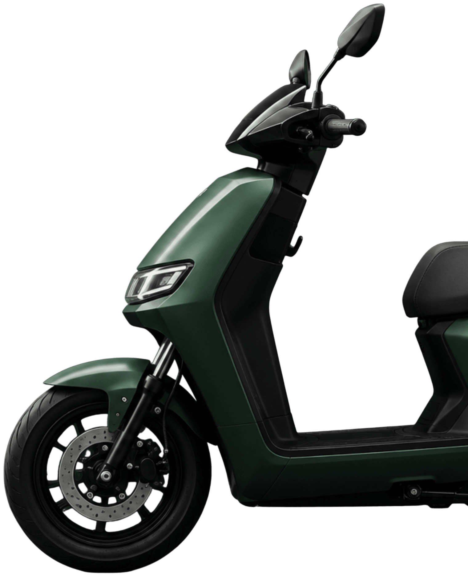 An electric scooter available at The EV World